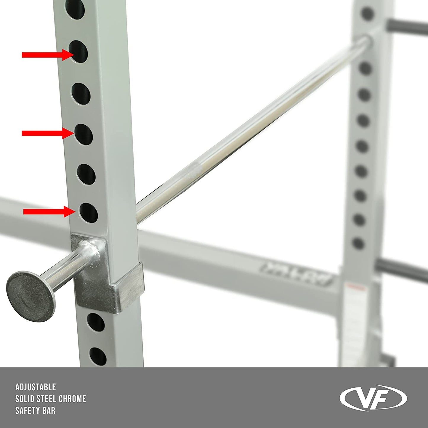 BD-11 Heavy Duty Power Rack and Squat Rack with Chrome Pull-Up Bar and Power Cage Bundle for a Comprehensive Home Weightlifting Gym