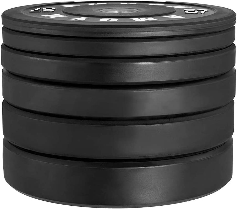 LB Olympic Bumper Plates with Steel Inserts for Strength Training