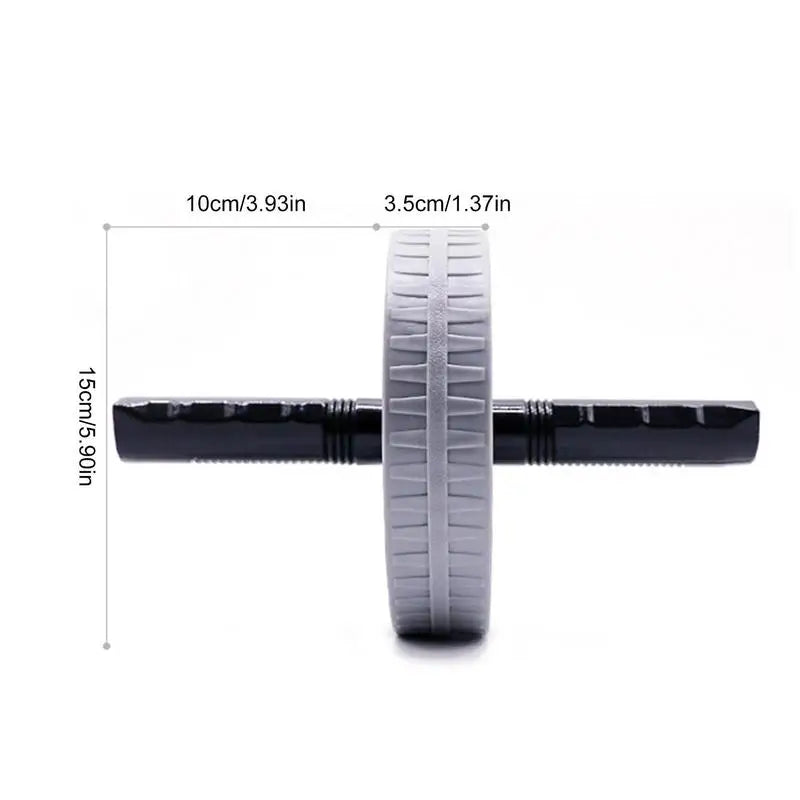 Abdominal Muscle Trainer Wheel - Home Gym Fitness Equipment