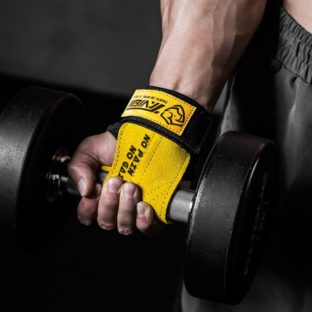 Professional Weightlifting Wrist Straps for Enhanced Grip Support - Deadlift Straps and Weightlifting Gloves for Pull-Ups, Deadlifts, and Shrugs