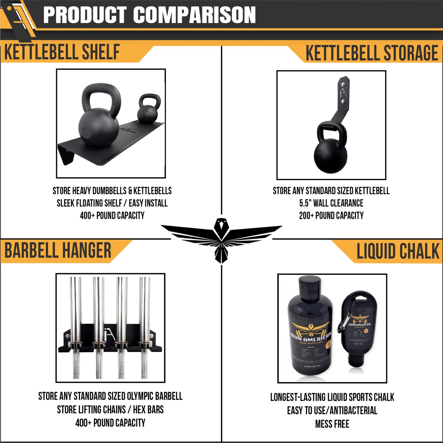 Omega Beast Gym and Barbell Storage System