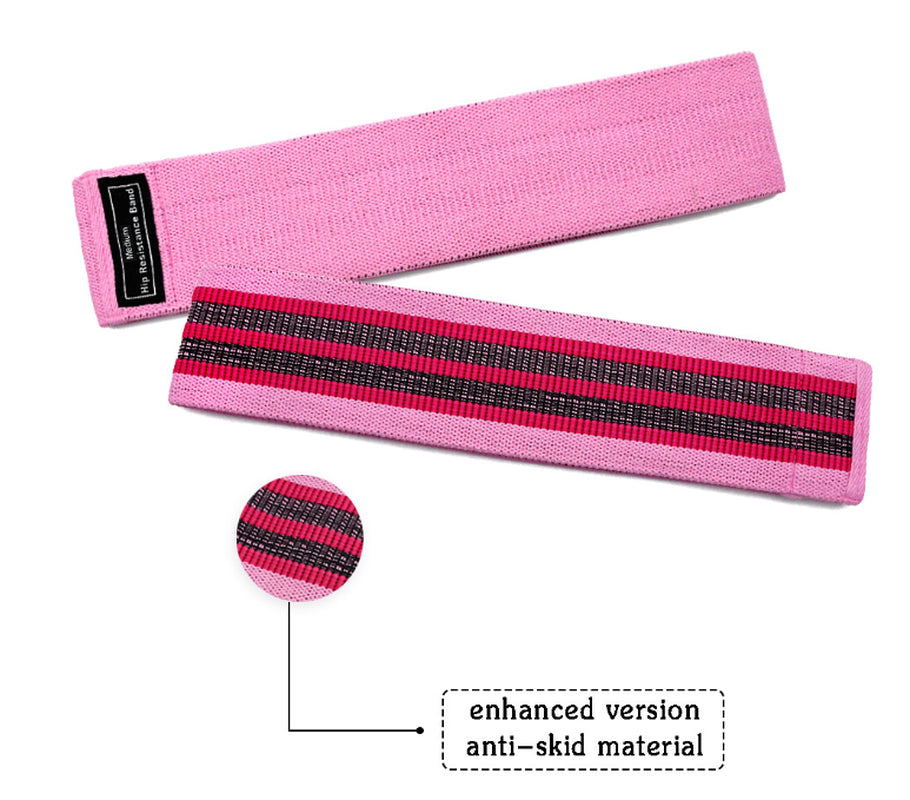 Elastic Resistance Band for Hip Circle Fitness and Squat Training