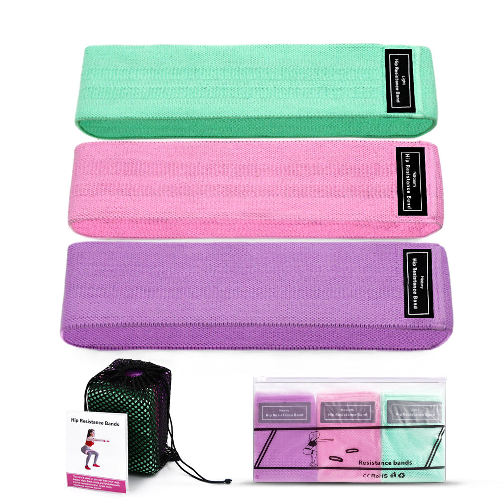 Elastic Resistance Band for Hip Circle Fitness and Squat Training