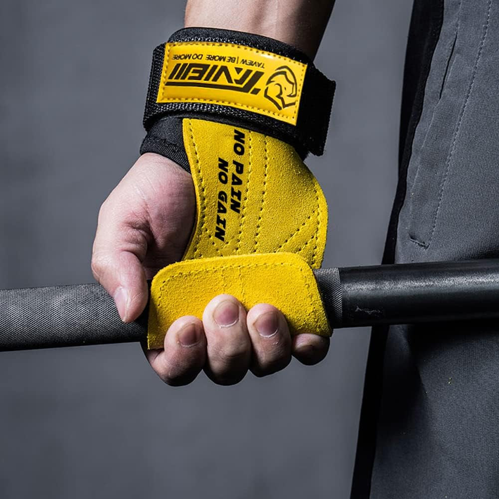 Professional Weightlifting Wrist Straps for Enhanced Grip Support - Deadlift Straps and Weightlifting Gloves for Pull-Ups, Deadlifts, and Shrugs