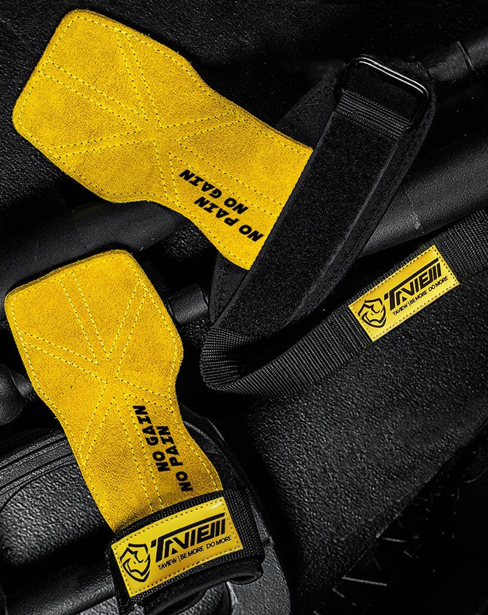 Professional Weightlifting Wrist Straps for Enhanced Grip Support - Deadlift Straps and Weightlifting Gloves for Pull-Ups, Deadlifts, and Shrugs
