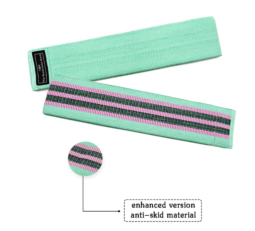 Elastic Resistance Band for Hip Circle Fitness and Squat Training