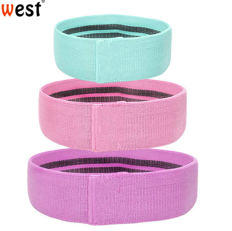Elastic Resistance Band for Hip Circle Fitness and Squat Training