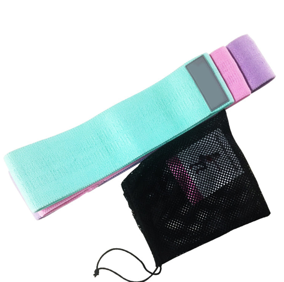 Elastic Resistance Band for Hip Circle Fitness and Squat Training