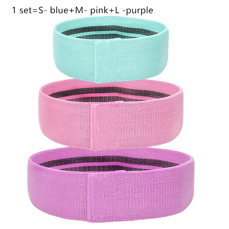 Elastic Resistance Band for Hip Circle Fitness and Squat Training