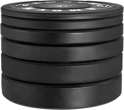 LB Olympic Bumper Plates with Steel Inserts for Strength Training