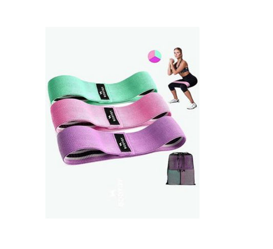 Elastic Resistance Band for Hip Circle Fitness and Squat Training