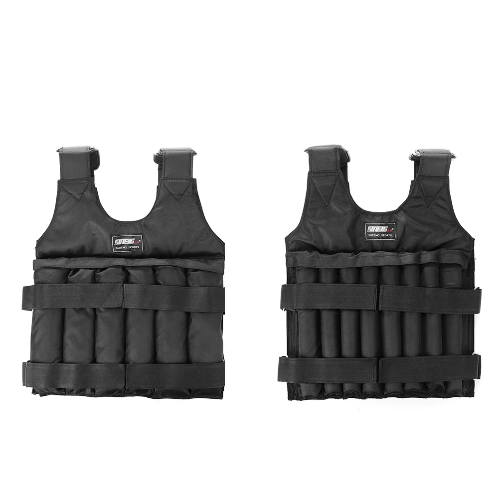 Adjustable Weight Vest Jacket for Running and Training - Available in 3Kg to 50Kg Options