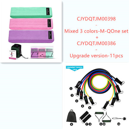 Elastic Resistance Band for Hip Circle Fitness and Squat Training