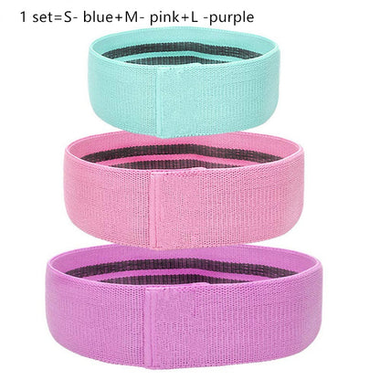 Elastic Resistance Band for Hip Circle Fitness and Squat Training